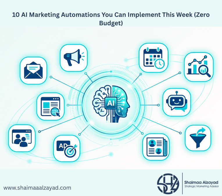 10 AI Marketing Automations You Can Implement This Week (Zero Budget)