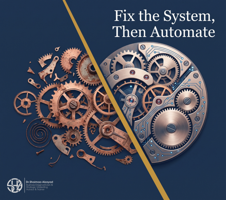 Fix the System, Then Automate: A Manifesto for MENA Founders