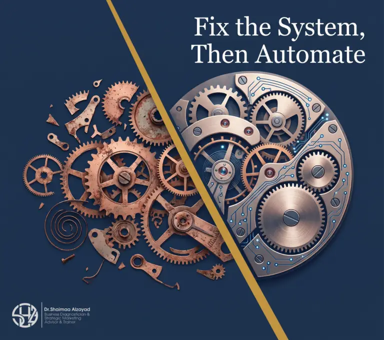 Fix the System, Then Automate: A Manifesto for MENA Founders